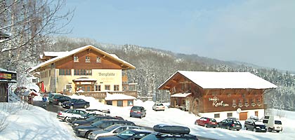 Berghütte Pröller im Winter